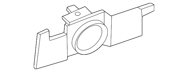 Genuine Nissan Parking Aid Sensor Housing 28533-7KR1C
