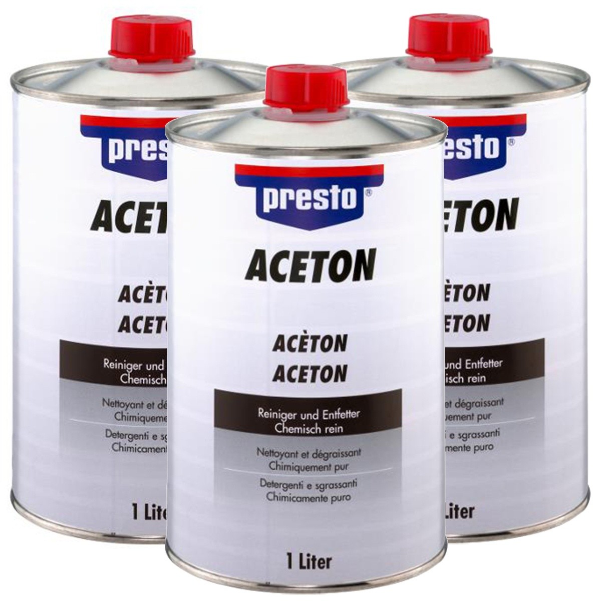 Presto Acetone 3x 1000ml.