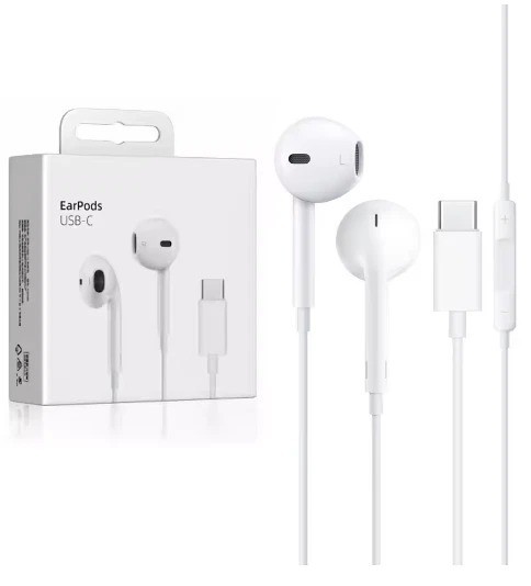 EarPods  fits USB-C  For iPhone 15-17 Series | Macbook| iPad Pro and Samsung Mob