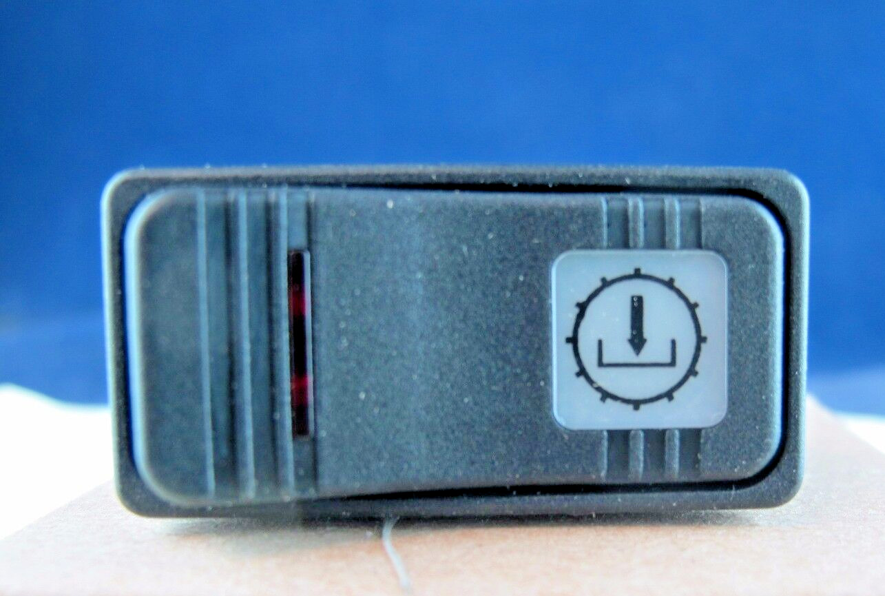Carling Rocker Switch 4 Terminal 2 Light (Red & White) V1D1 12 Volt 20 Amps[C2S2