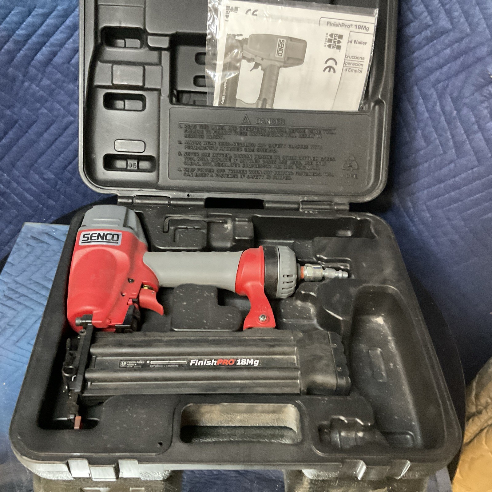 *NEW OPEN BOX* Senco finish pro MG 18 finish nailer ￼