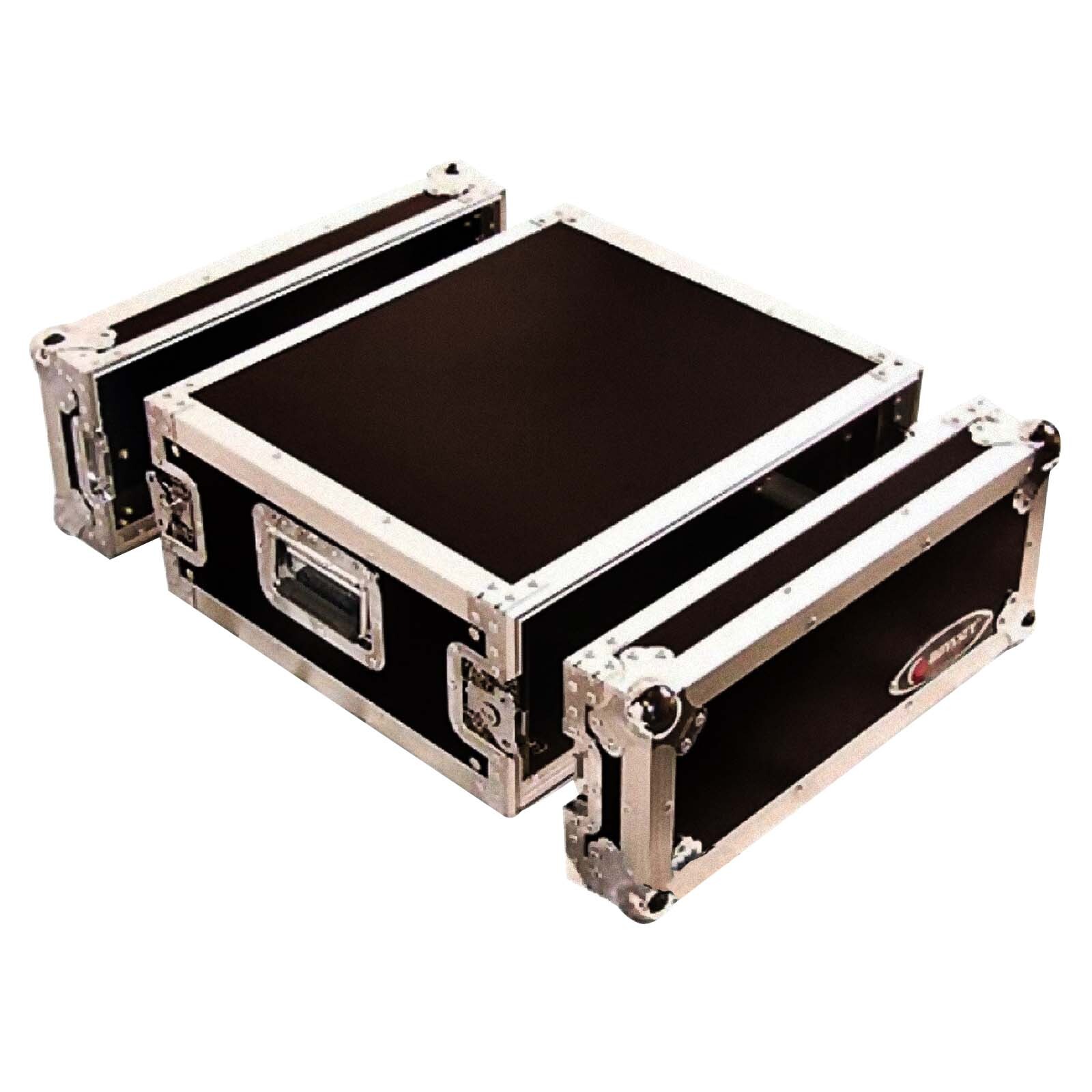 Odyssey FZAR4 Flight Ready 4U Space Pro Audio DJ Amp Rack Case idjnow
