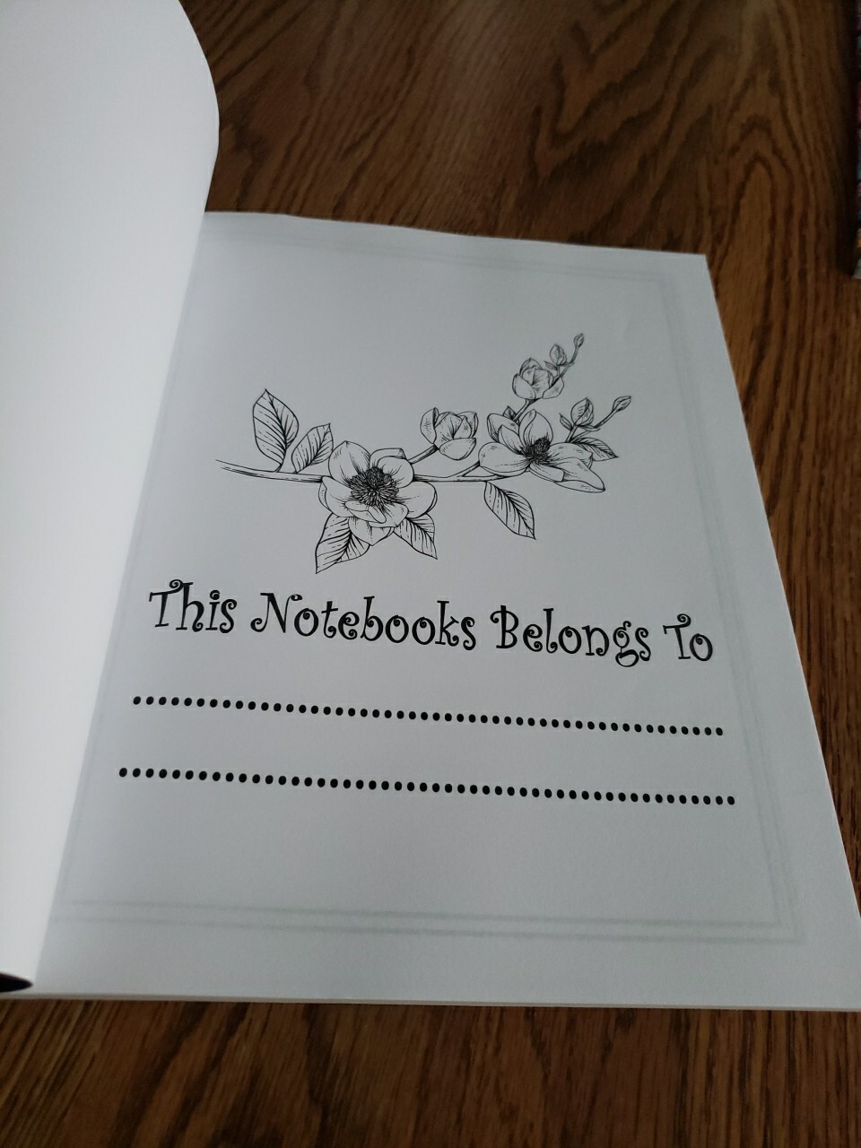 Sketchbook Dog Covered Notebook Front And Back 8.5 X 11 for Drawing New