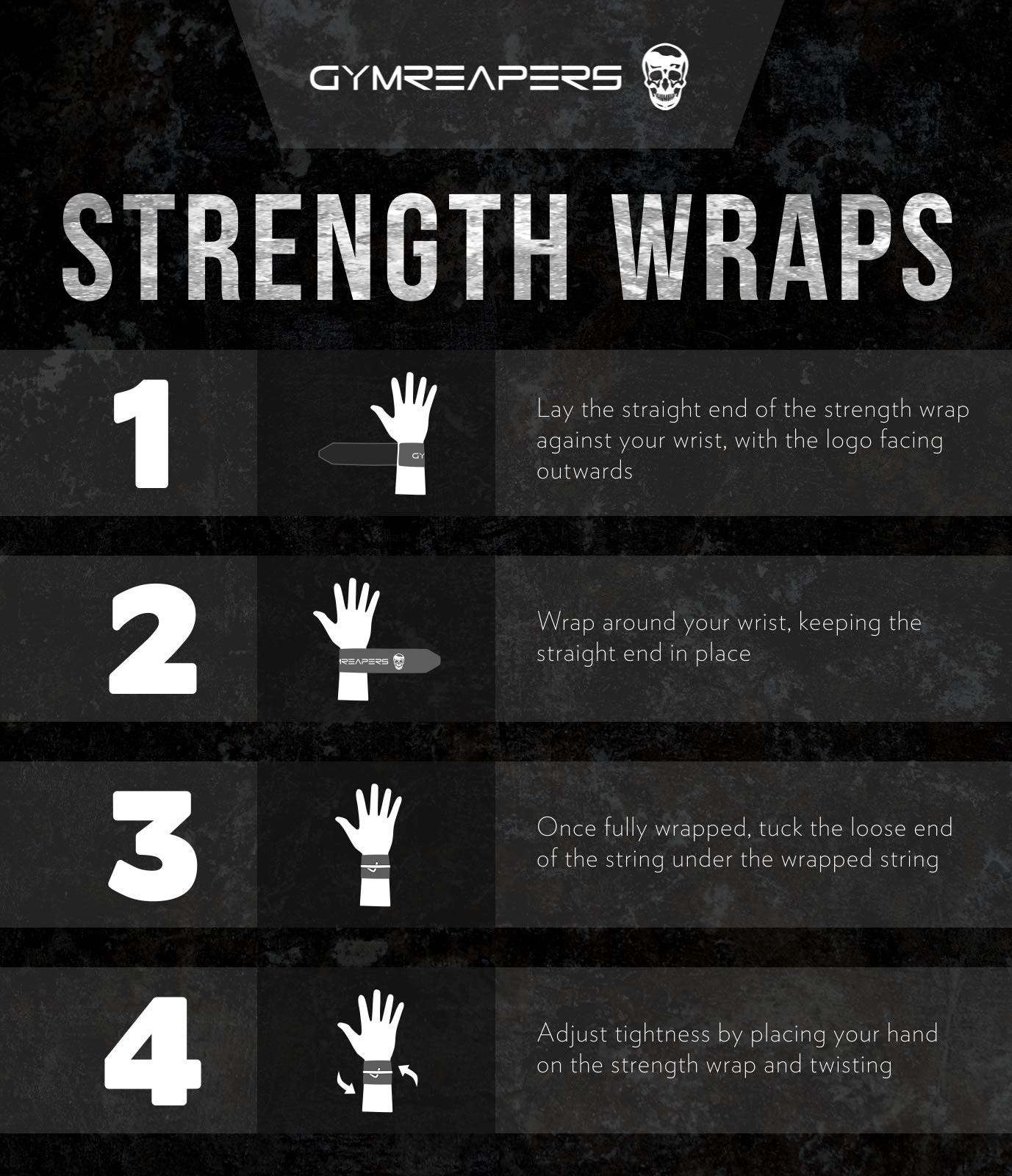Strength Wrist Wraps for Cross Training, Olympic Lifting, WOD Workouts - Stro...