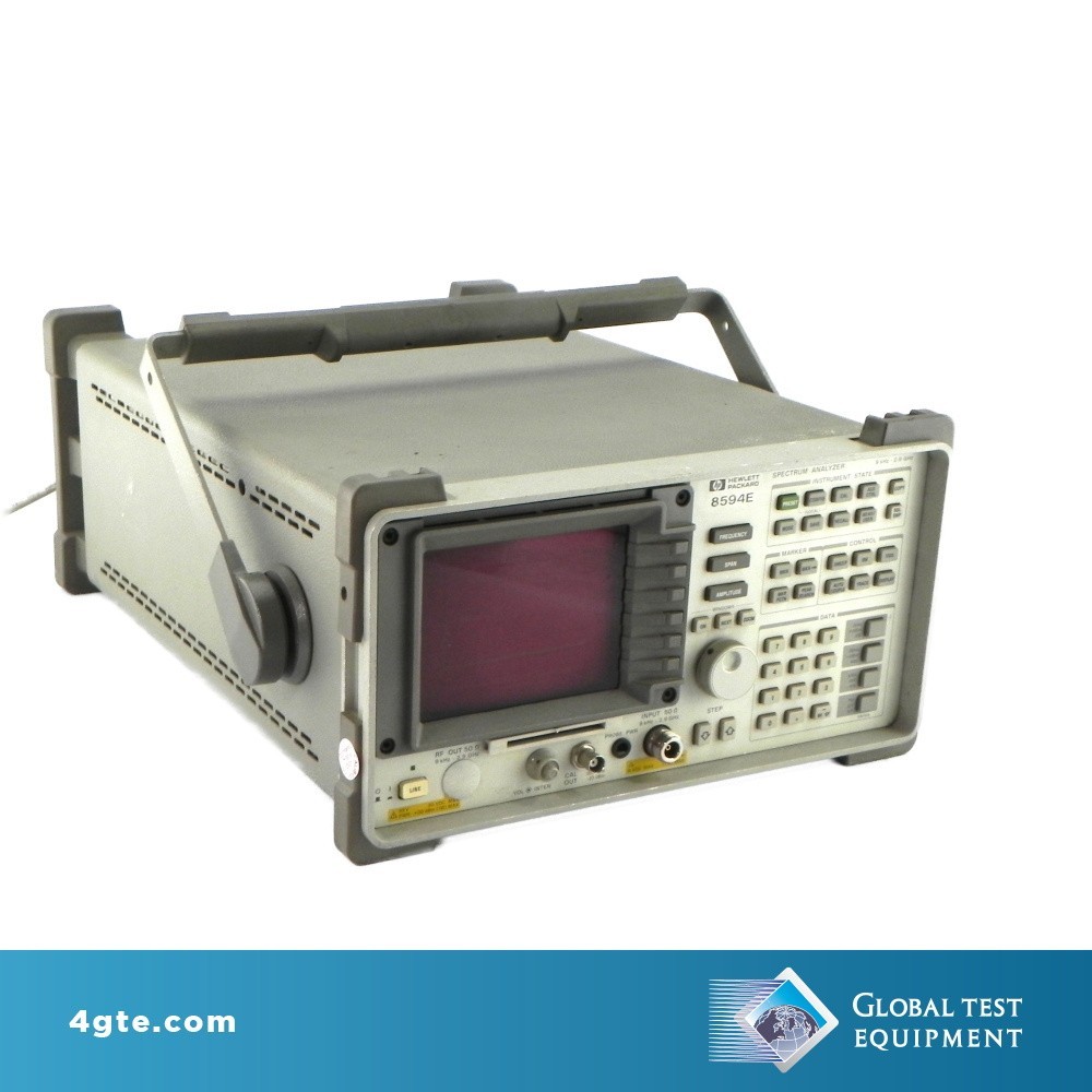 Keysight 8594E-004/041/050/101/105 Portable Spectrum Analyzer, 9 kHz to 2.9 GHz