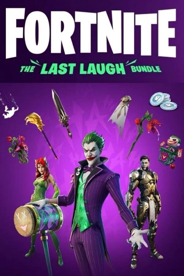 Fortnite: The Last Laugh Bundle Nintendo Switch 2020 - Case Damage / Code Works