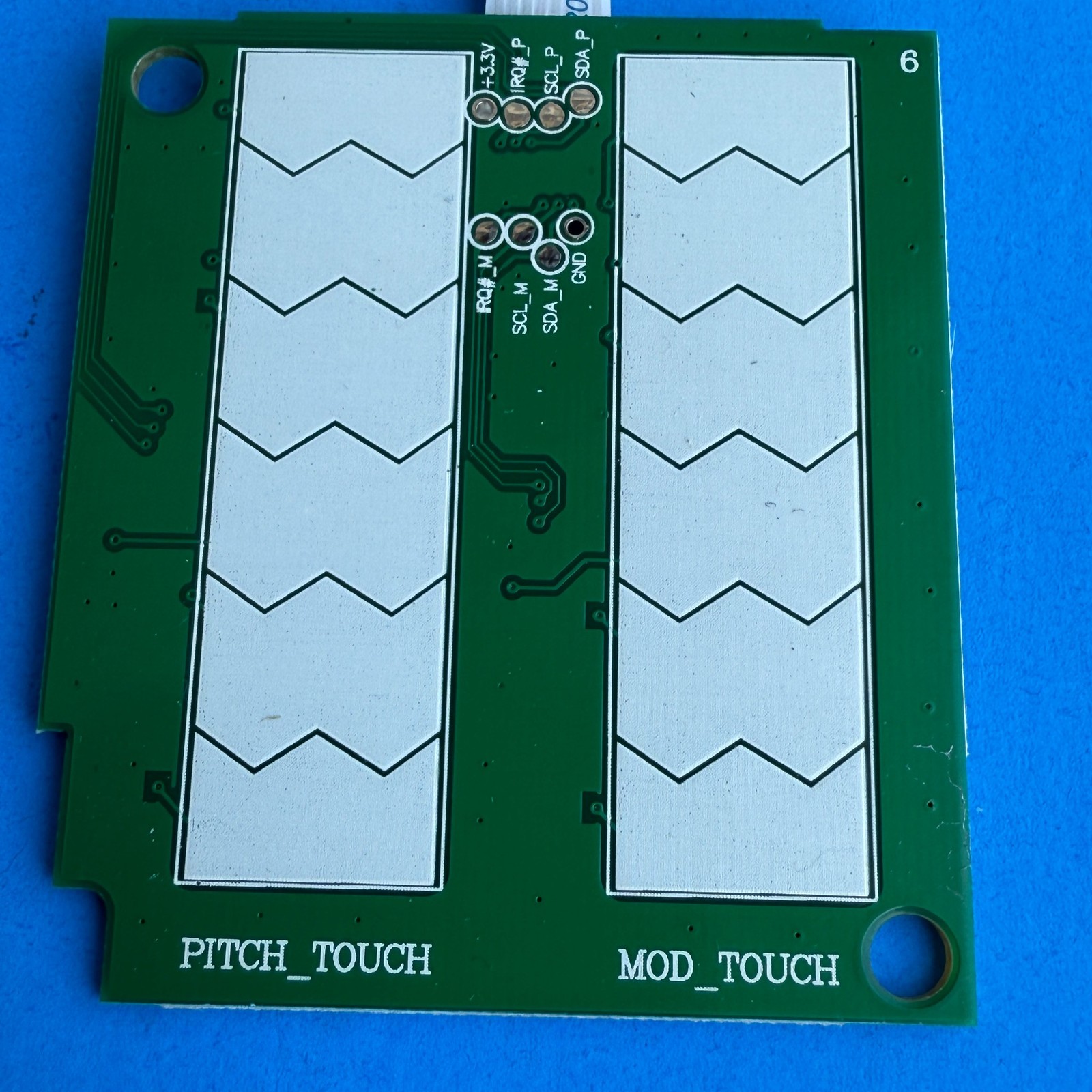 ARTURIA MINILAB MKII MIDI Controller Keyboard Part: Pitch Mod Touch Panel
