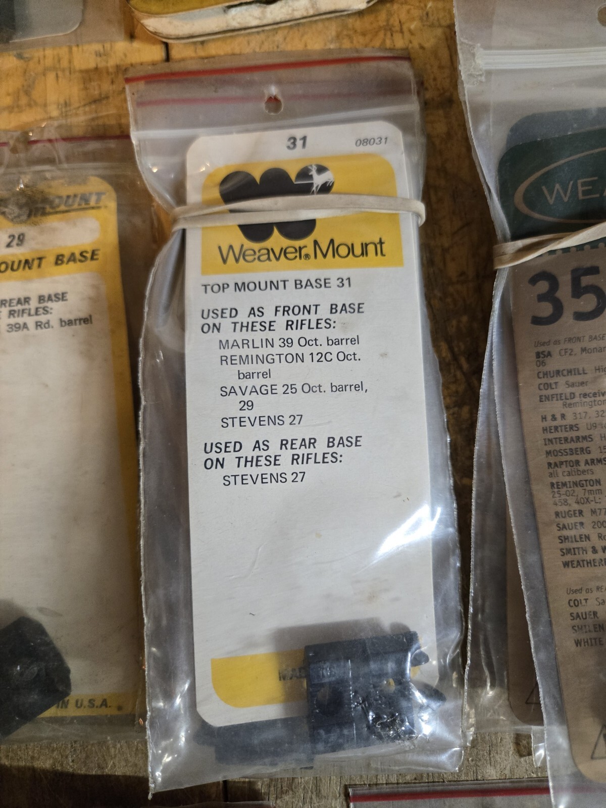 (1) weaver scope mount bases #12-46 (sold individually)