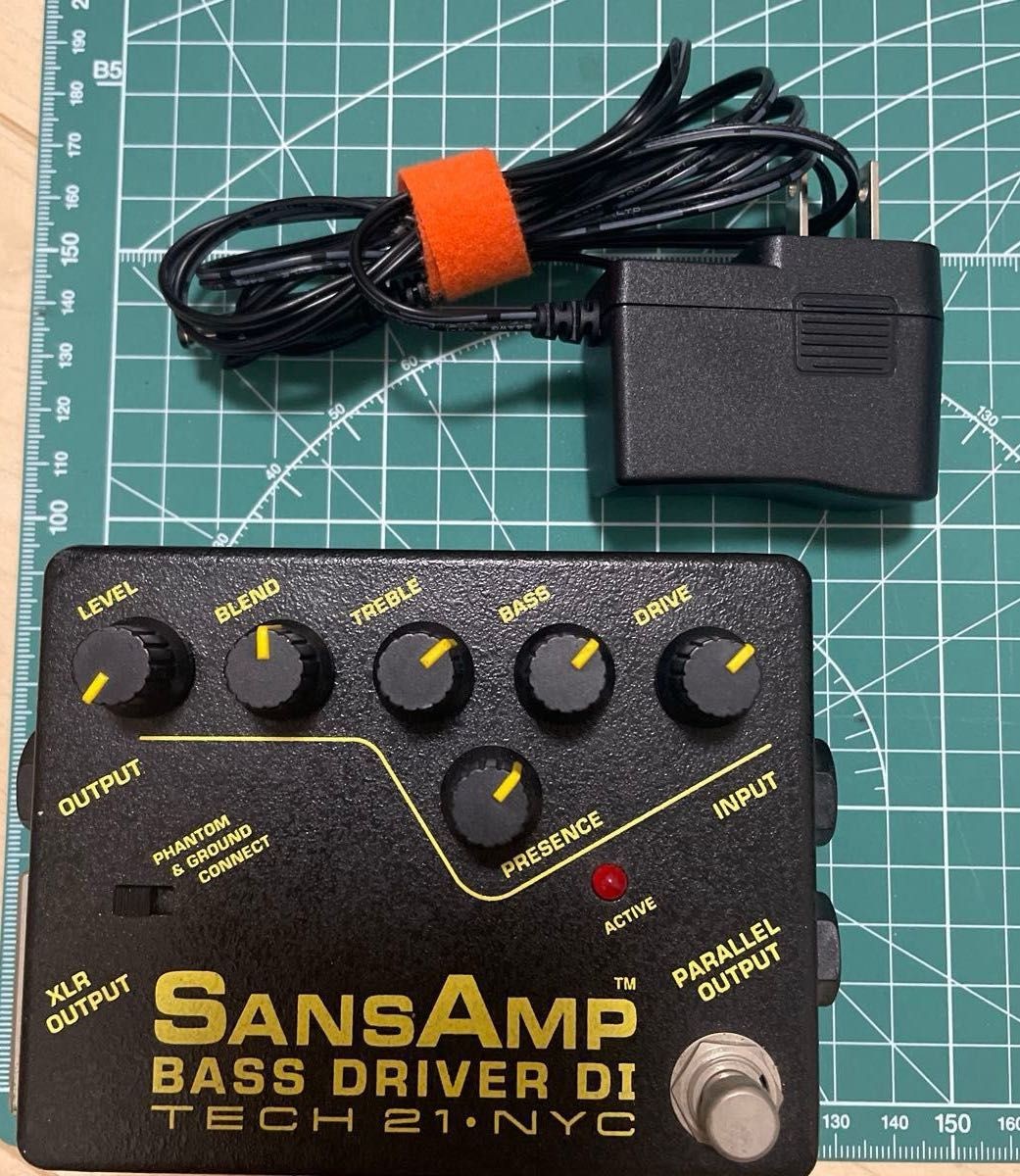 Tech 21 SANSAMP BASS DRIVER DI Guitar Bass Effects Pedal Analog Used