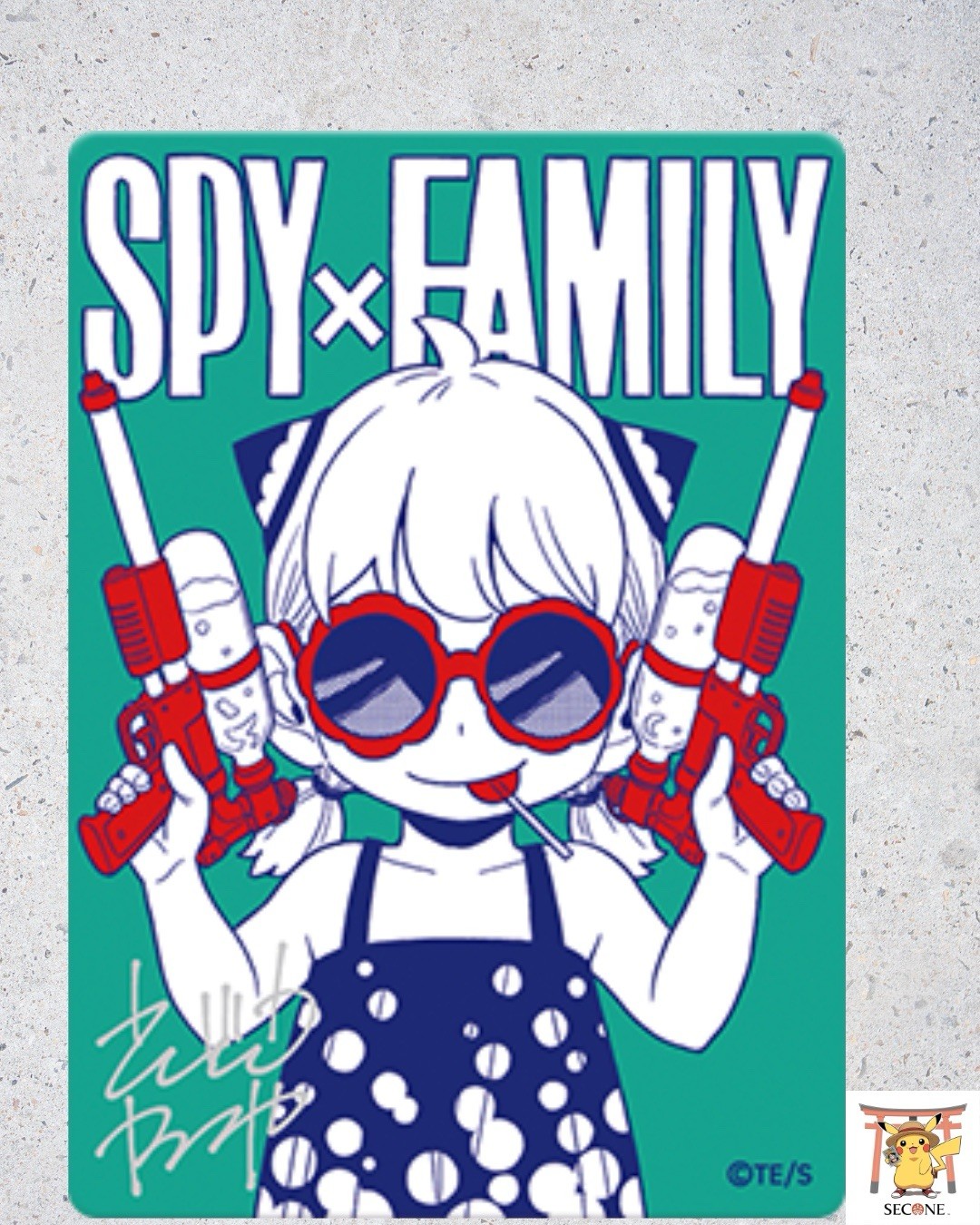 Natsucomi Summer 2026 Metakira Metallic Trading Card Spy Family Anya