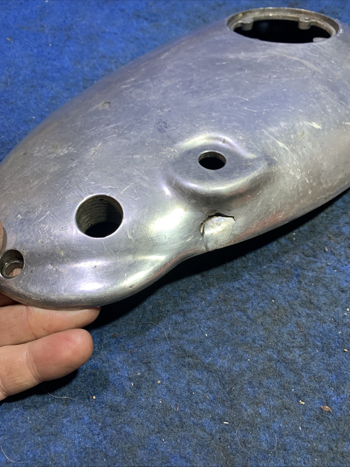 Bsa A65 A50 Outer Timing Cover 68-0227 #43