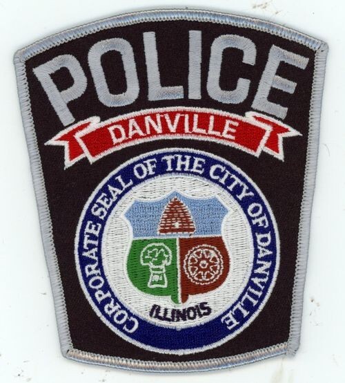 ILLINOIS IL DANVILLE POLICE NICE SHOULDER PATCH SHERIFF
