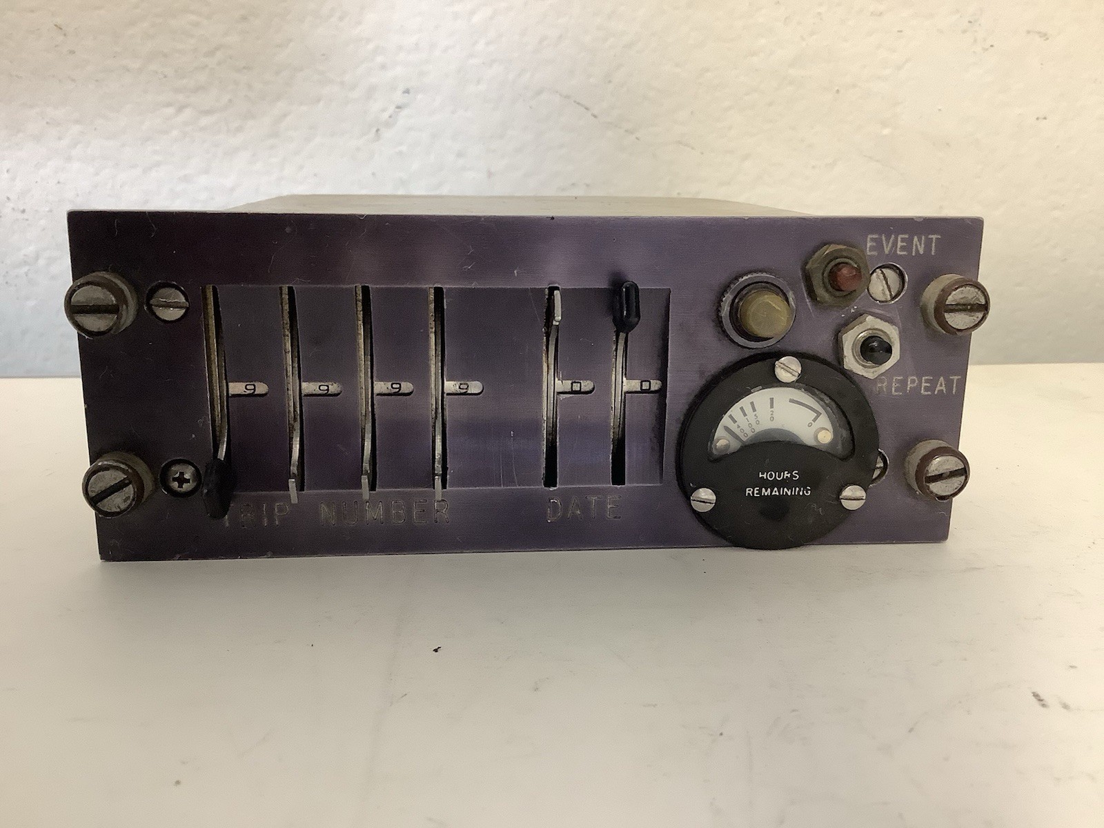 Sundstrand Data Control Aircraft Component Trip & Date Encoder 101014