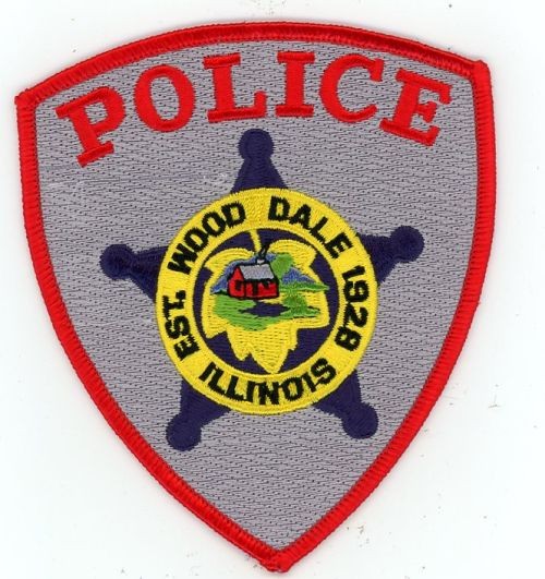 ILLINOIS IL WOOD DALE POLICE NICE SHOULDER PATCH SHERIFF
