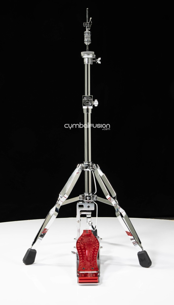 DW USA Machined Direct Drive Hi Hat Stand 3-Leg- Special Edition Red