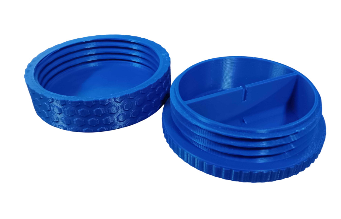 Kobalt Tools Threaded Container – Screw & Parts Storage Box , Heatproof Plastic