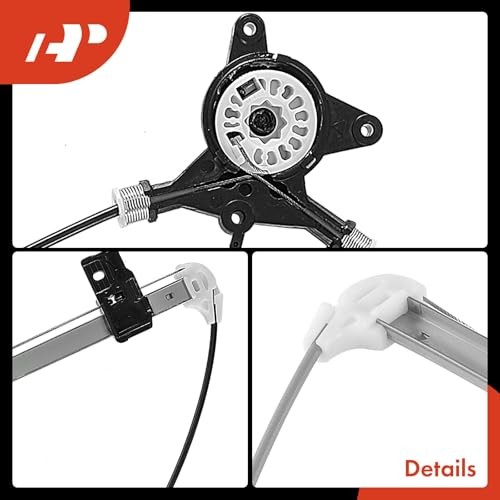 Rear Left Driver Side Power Window Regulator Without Rear Driver Side (LH)
