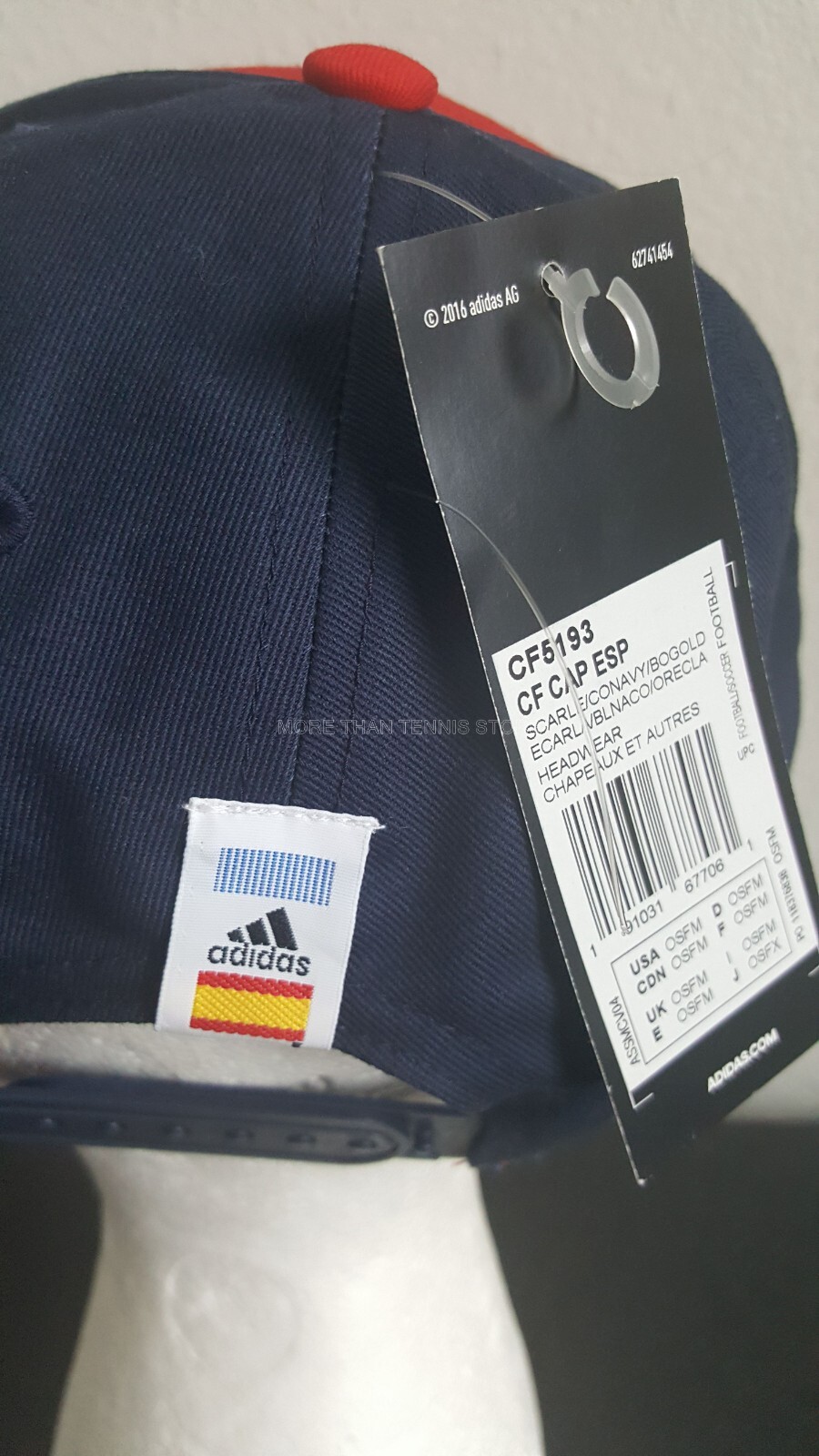 Adidas Cap / Hat CF5193 España Snapback Spain Red Blue