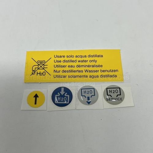 Scican Bravo 21V Frame Labels (pk) 95509172