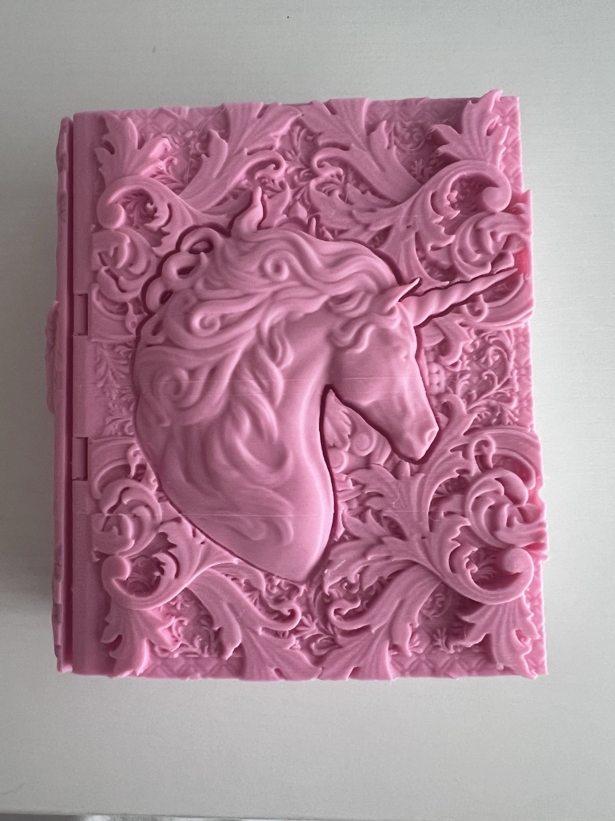 Unicorn Dice Storage Book Box