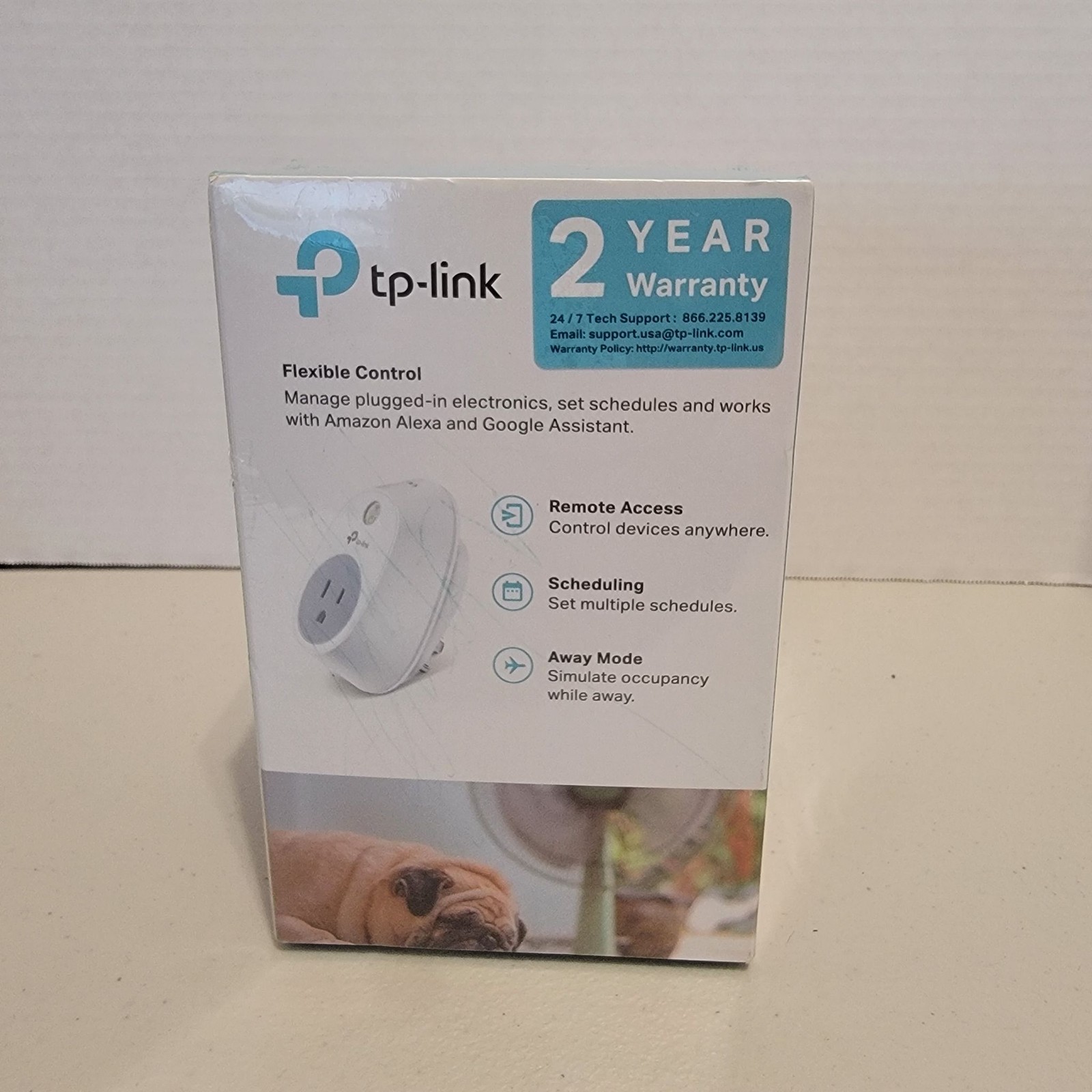 TP-Link Smart Wi-Fi Plug HS100 Alexa Google Assistant Sealed New In Box Home
