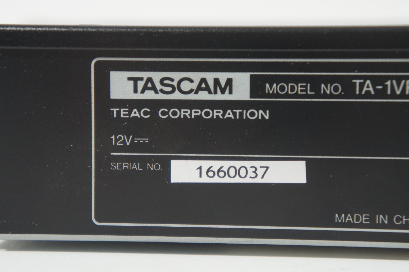 TASCAM TA-1VP antares Auto-Tune evo Real-Time Pitch Correcter w/ 100-240V PSU