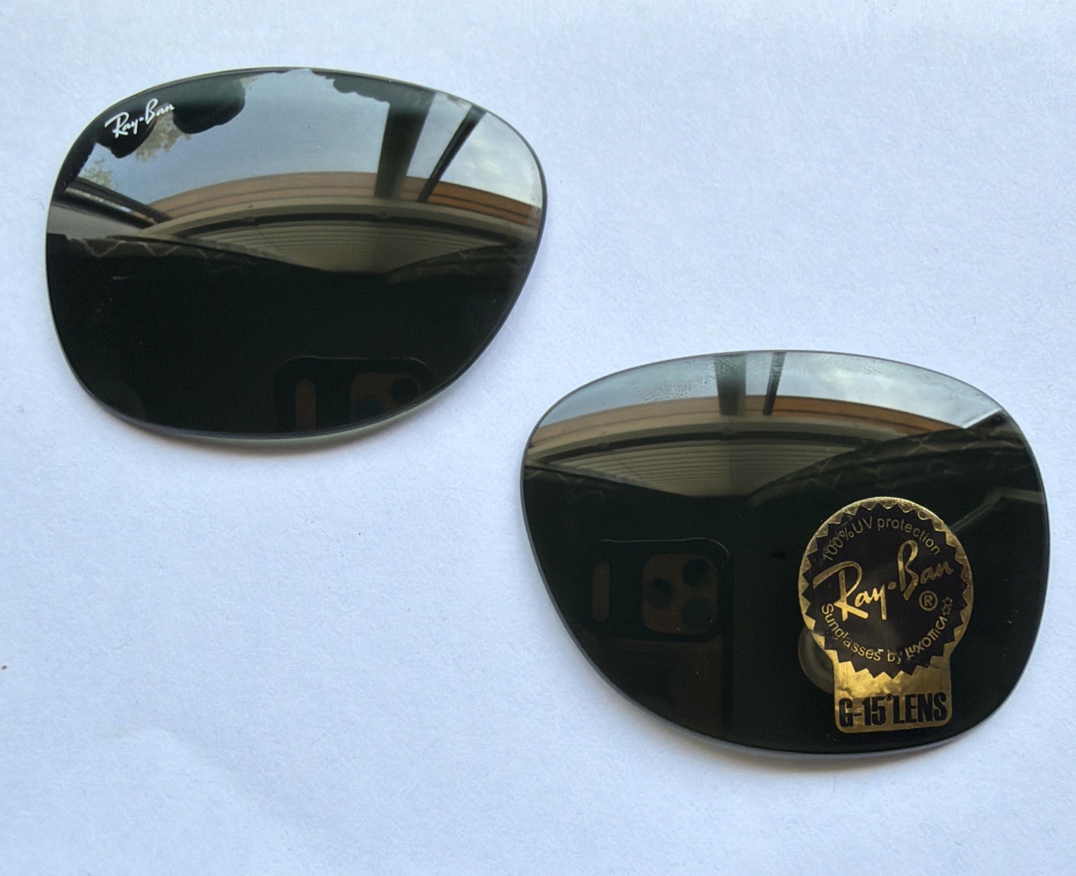 NEW Ray-Ban RB2132 NEW WAYFARER Replacement Lenses G-15 grey 58mm