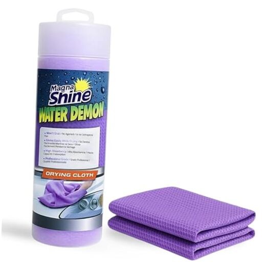 Magna Shine Water Demon Drying Towel – Ultra Absorbent Microfiber Car
