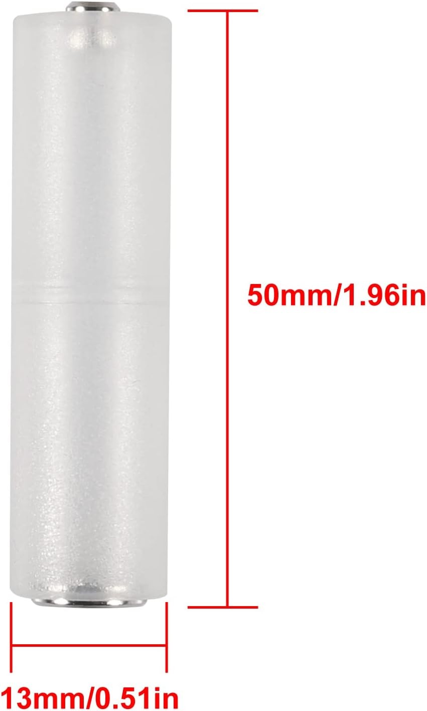 10pcs AAA to AA Converter Battery Adapter