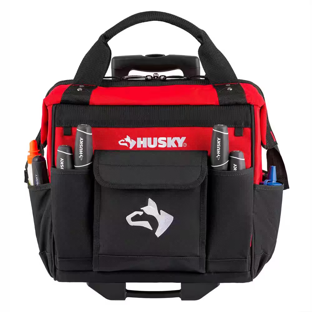 14 In. 13 Pocket Rolling Tool Bag