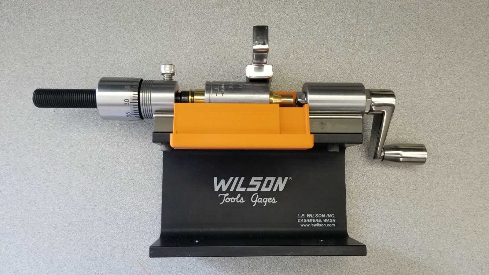 Brass shavings catcher for L.E. Wilson Case Trimmer
