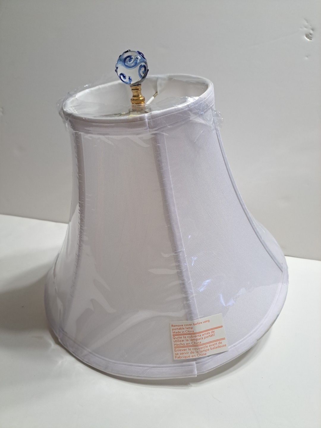 allen+roth Lamp Shade With Final, Socket, & Harp