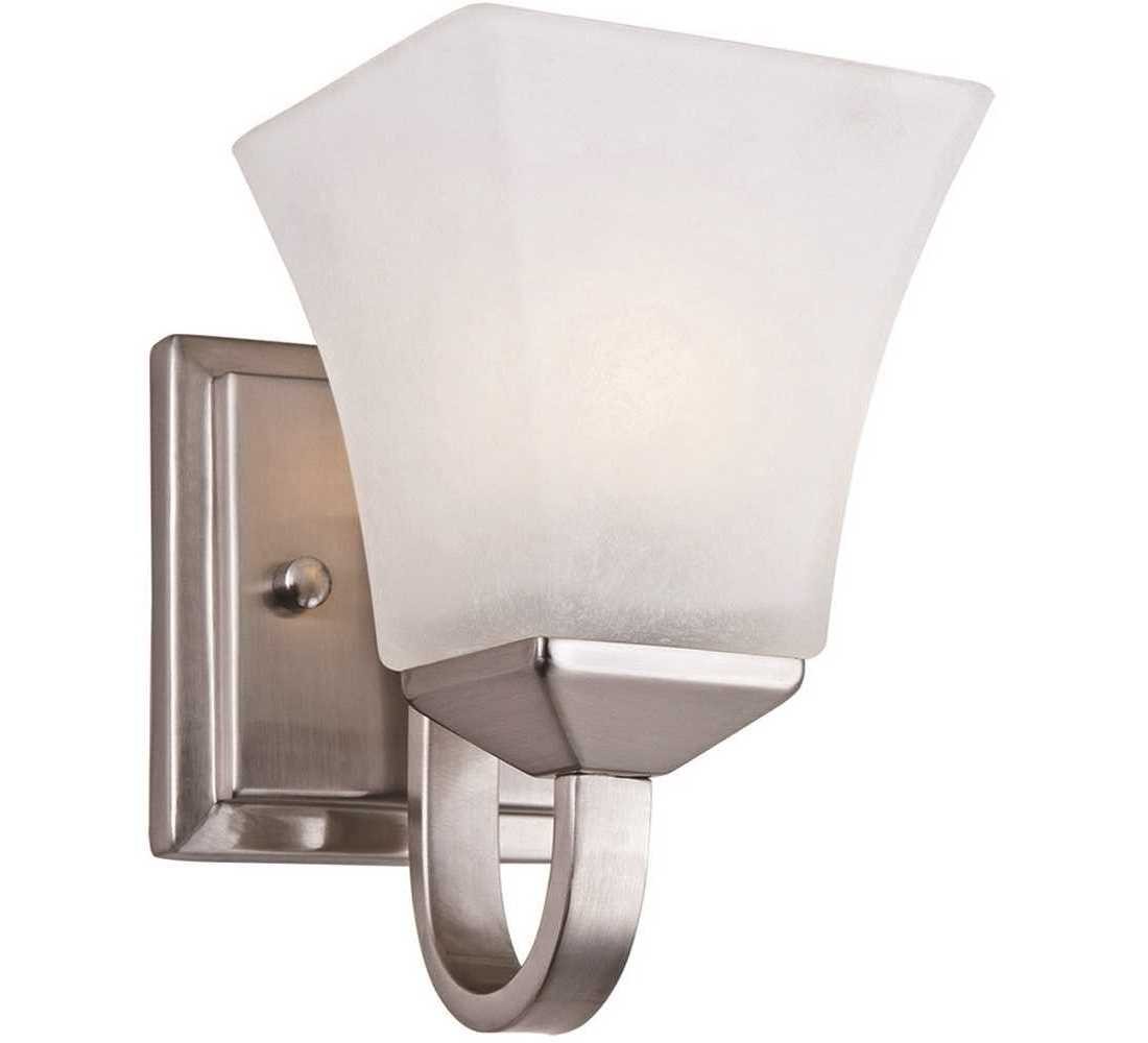 Torino 1-Light Satin Nickel Wall Mount Sconce Color/Finish Family