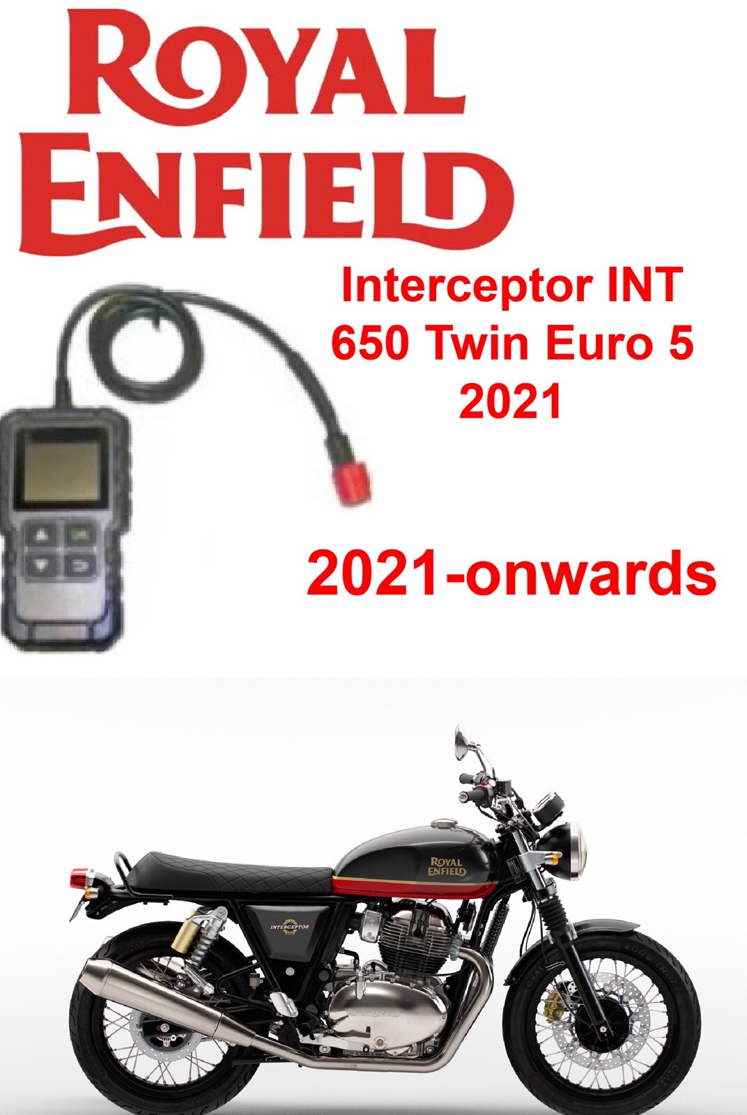 Royal Enfield Euro 5 2021- Onwards Compatible OBD FI Scanner
