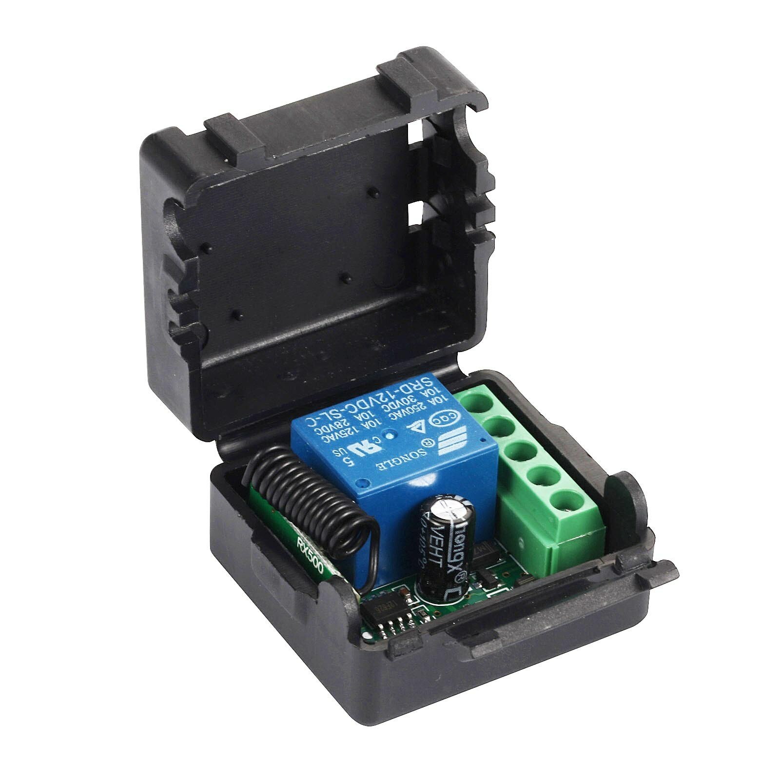 DC 12V 1CH Relay Wireless Remote Control Switch Receiver Module For learning US