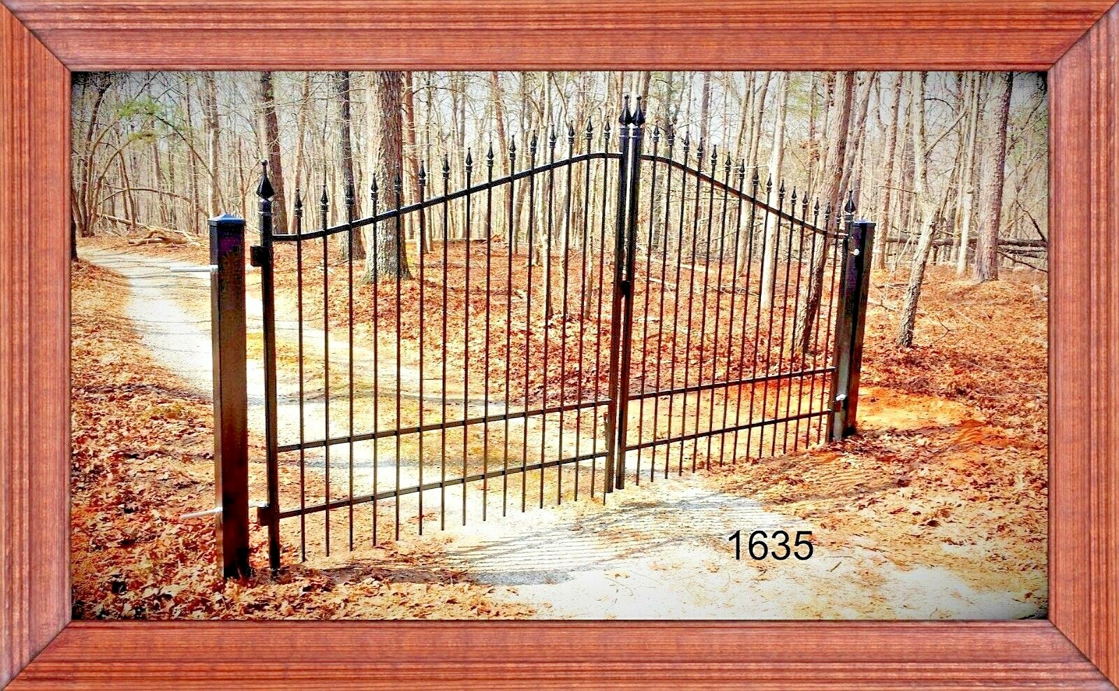 On Sale! Driveway Gate 12' WD #1635 Steel Inc Post Package Yard Fencing Security