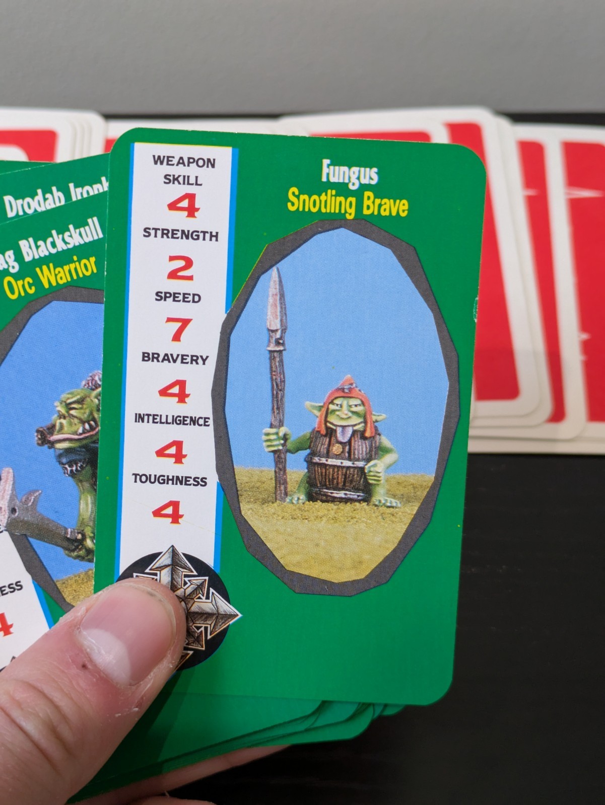 Goblinoids Citadel Combat Cards Warhammer Games Workshop Deck Complete Fantasy