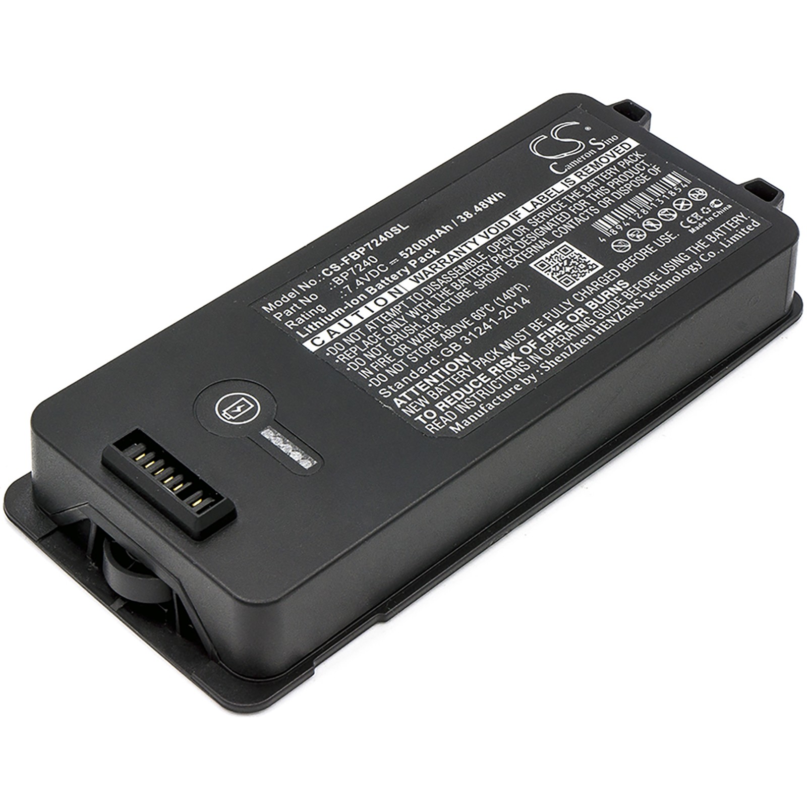 Battery for Fluke BP7240 753 VIP1 754 VIP2 75x Documenting Process Calibrator