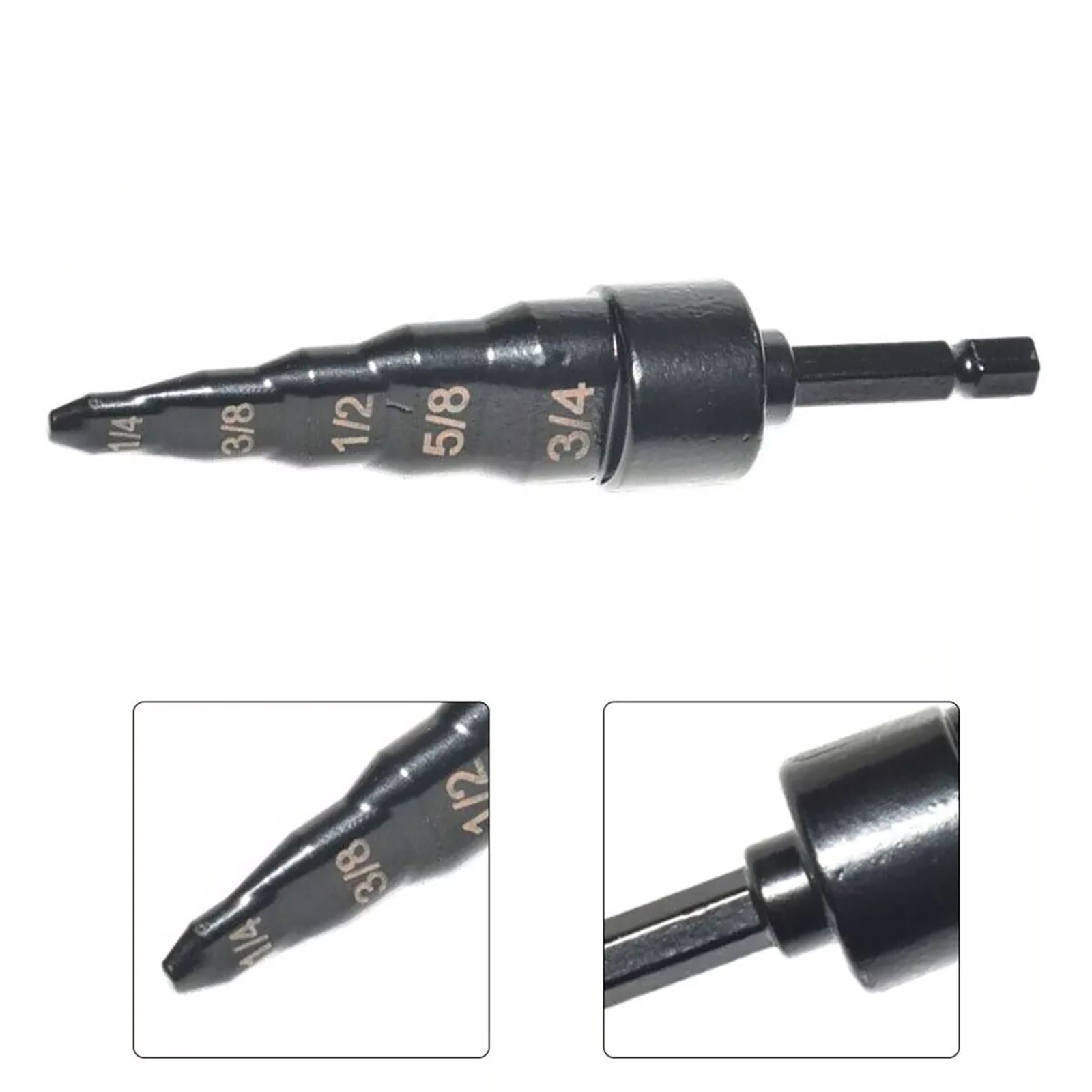 Swaging Tool Drill Bit 5 Sizes Air Conditioner Copper Pipe Flaring Tube Expander