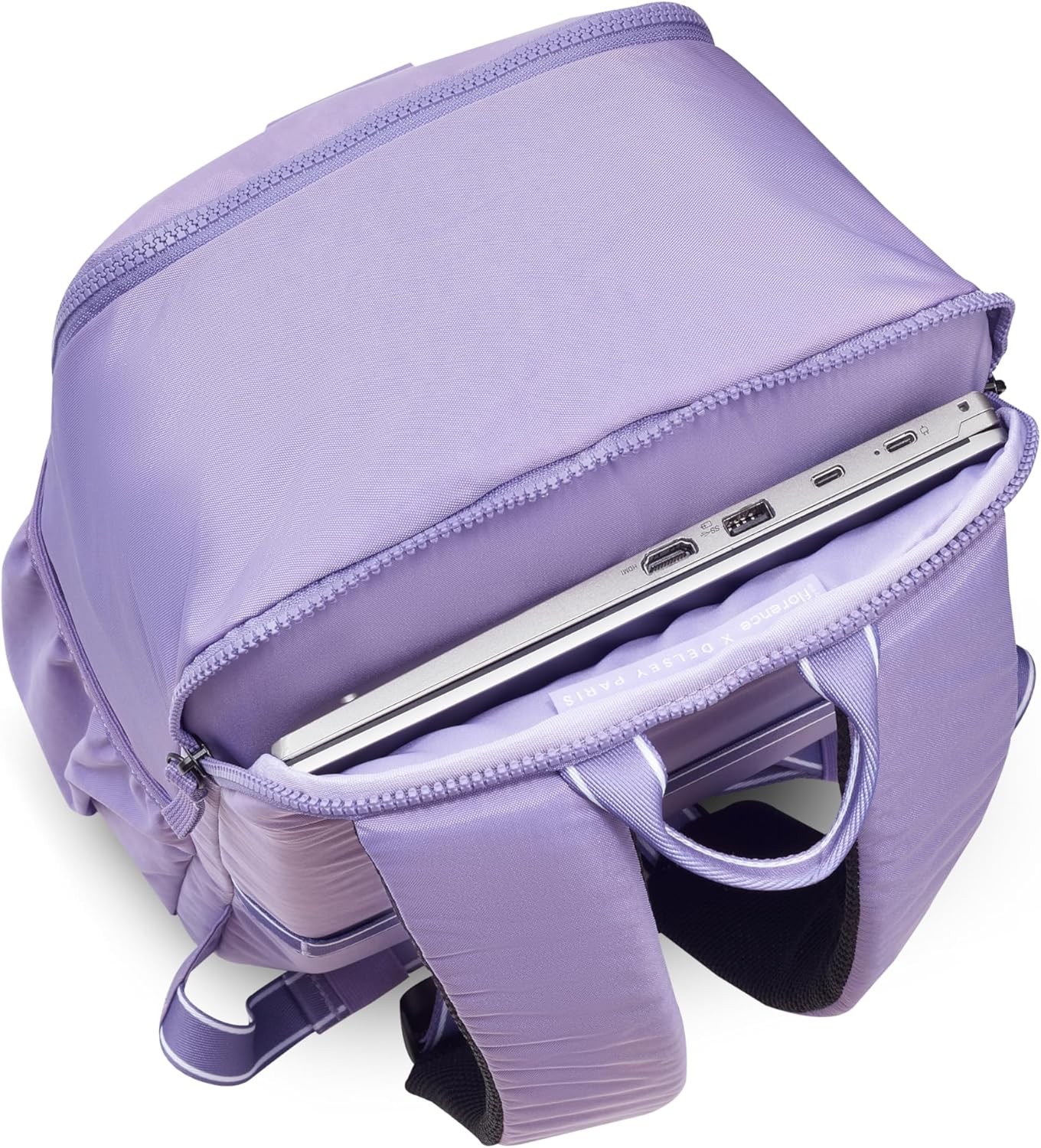 florence by mills Fresh Start Laptop Travel Backpack, Medium, Lavender