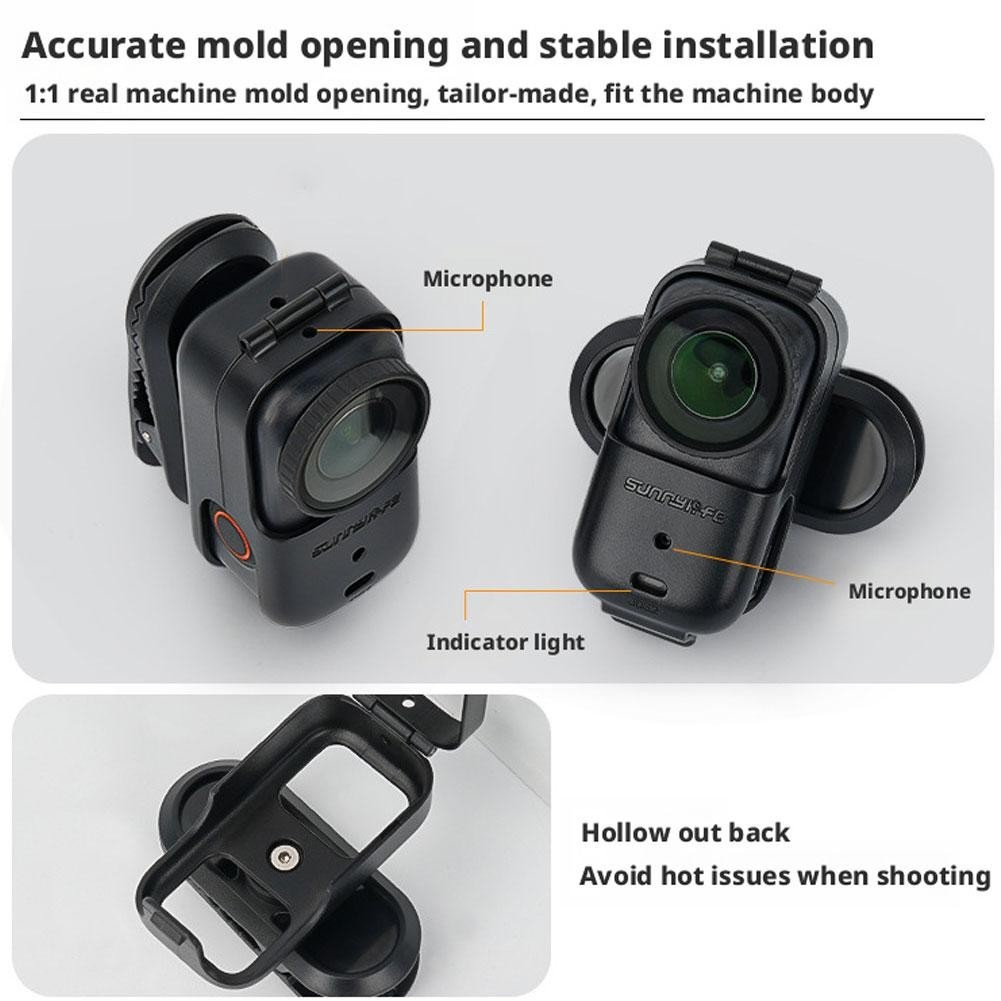 Osmo Nano Backpack Clip - Secure 360° Rotating Camera HO Mount T V5T0