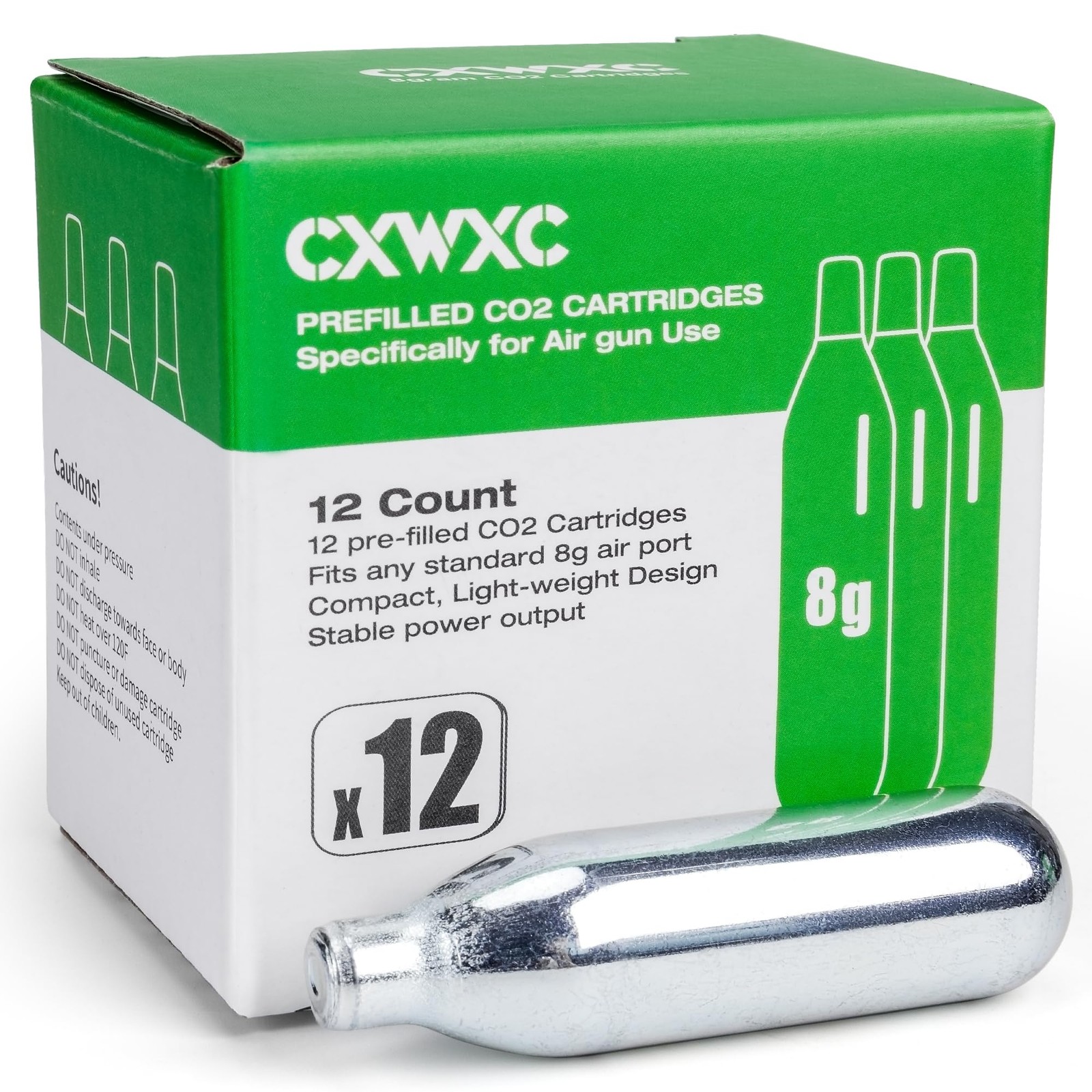 8 Gram/ 12 Gram/ 88 Gram CO2 Cartridges for Paintball - CO2 Cylinder CO2 Cartrid