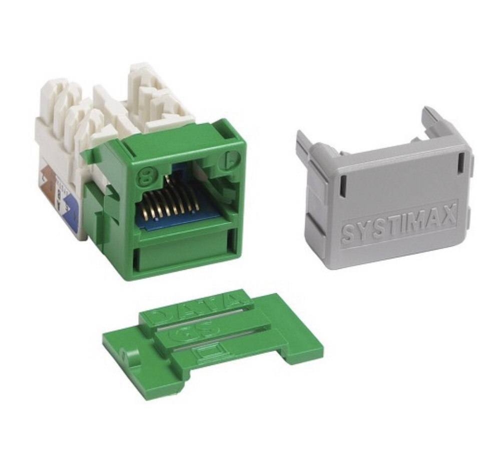 MGS600-226 MGS600 CommScope Systimax Jack Green Cat6A NEW X10D Gigaspeed