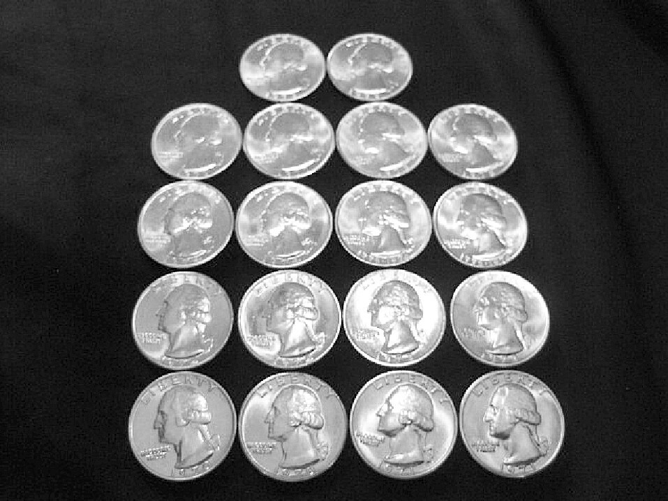 1970-1979 Washington Quarter Set -- BU Coins from Original Rolls - Please READ