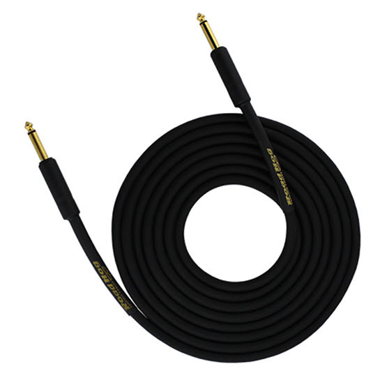 Rapco RoadHog 1/4" TS Guitar/Instrument Cable 10ft (HOG-10B)