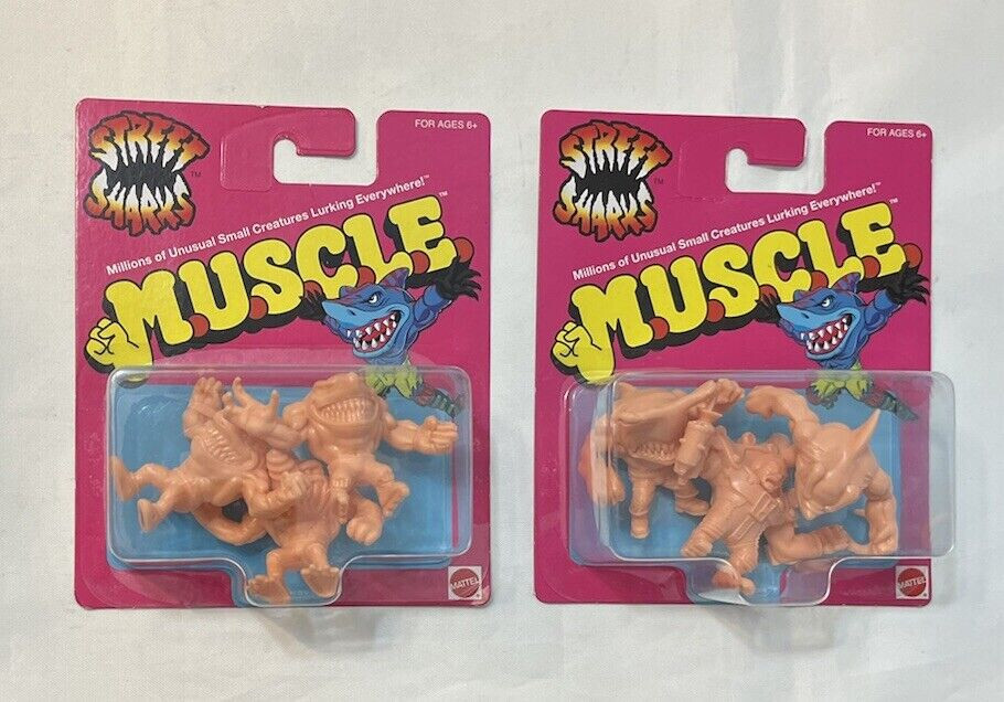 STREET SHARKS MUSCLE MEN all 6 complete set NEW jab slash streex ripster 2019