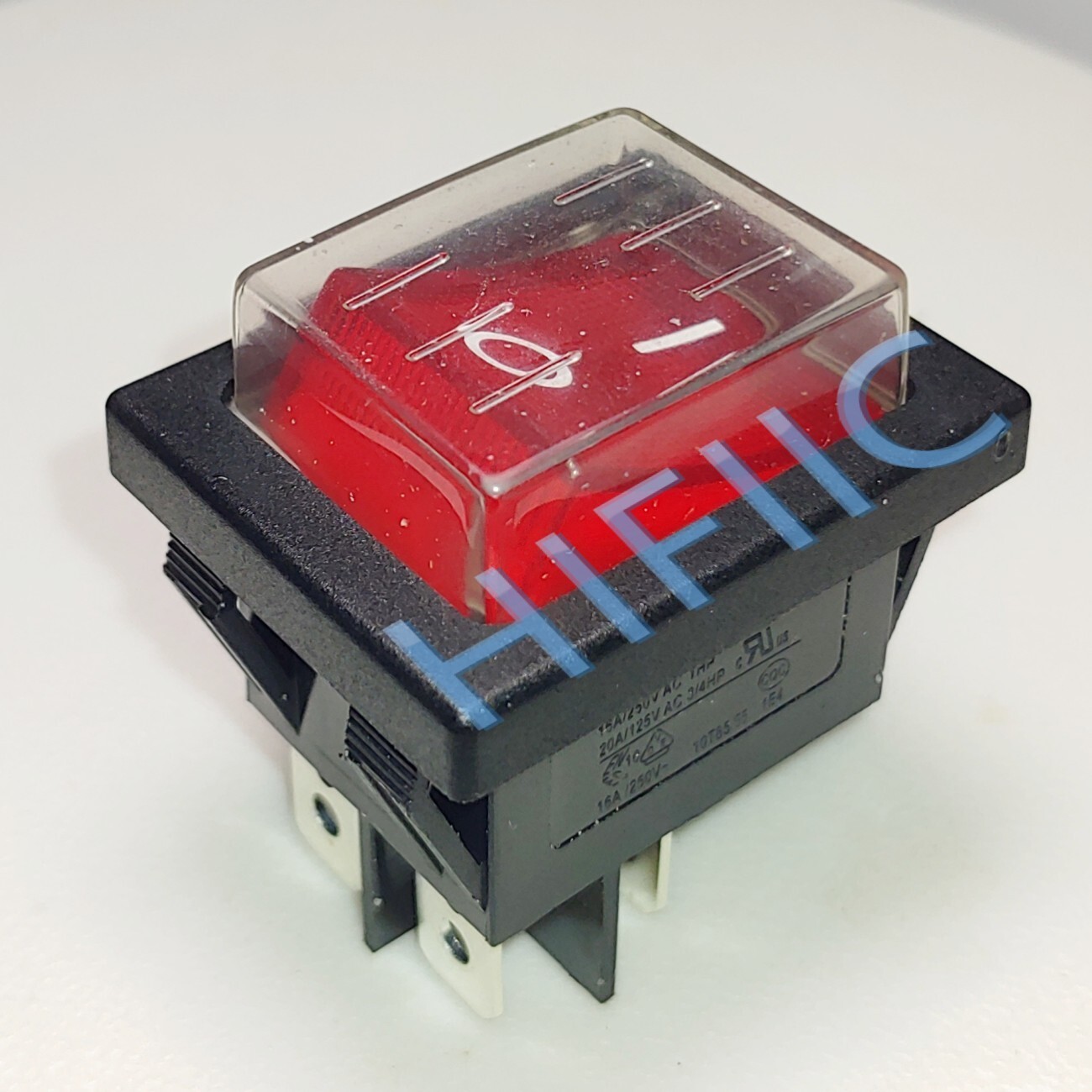 Waterproof With Lamp Rocker Switch Replace For Defond DRH-04-D 4Pin 2Positions