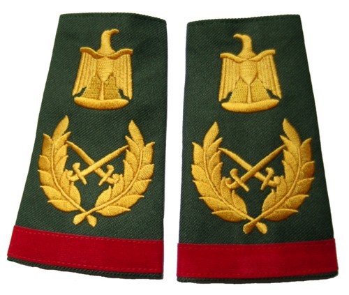 Iraqi Field Marshal, Saddam rank shoulder boards.