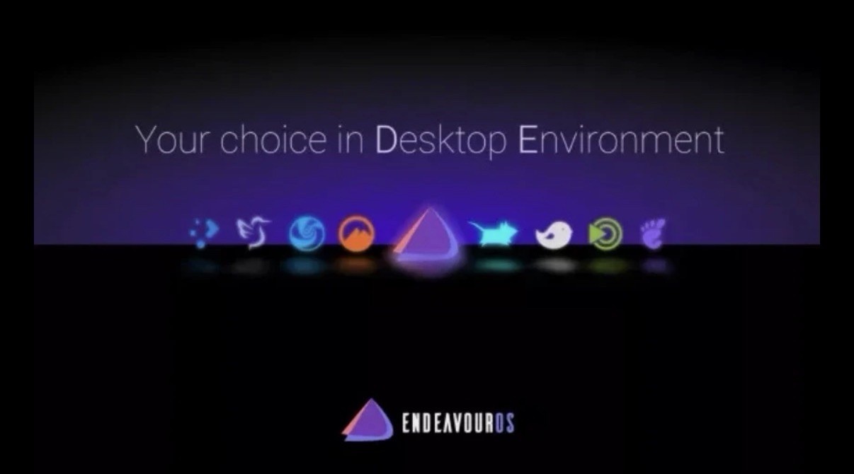 EndeavourOS Titan Neo Arch Linux DVD 64-Bit Rolling Release Install Disc UEFI