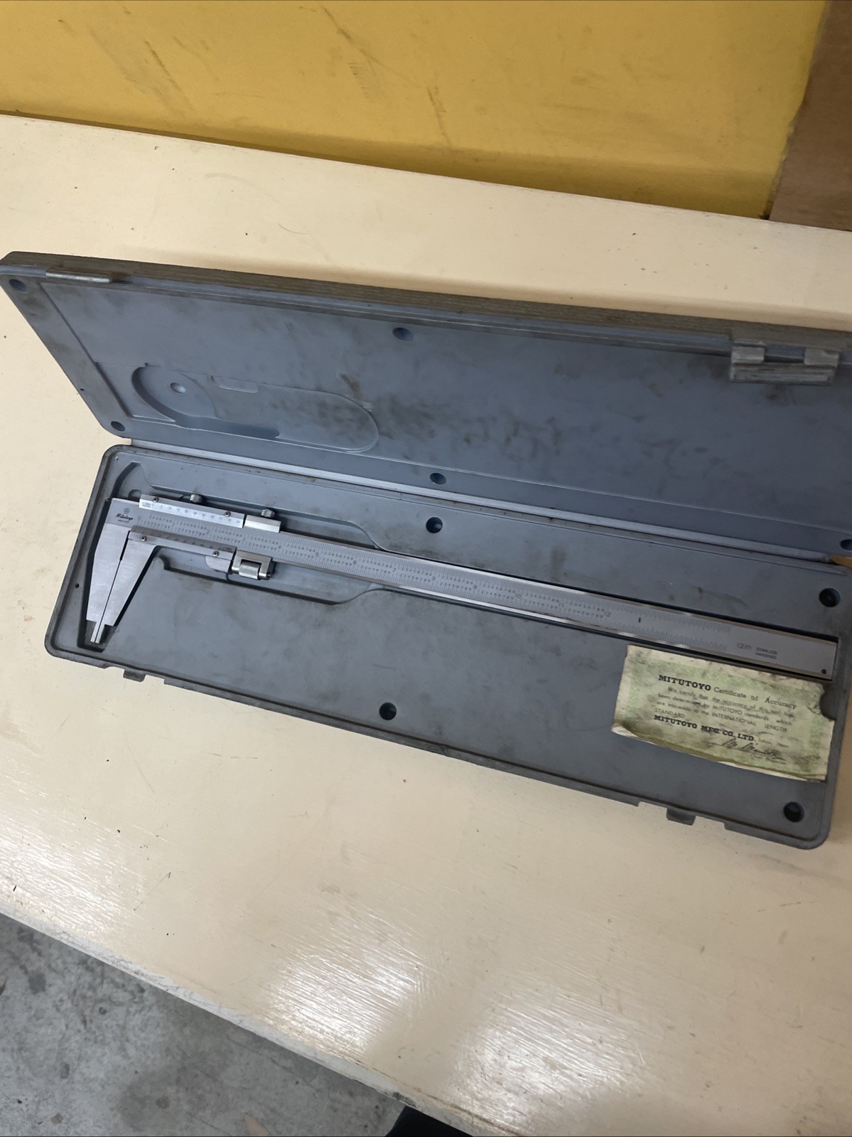 12” Mitutoyo Vernier Calipers 100-124 CM 12 Stainless Hardened
